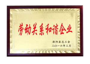 劳动关系和谐企业